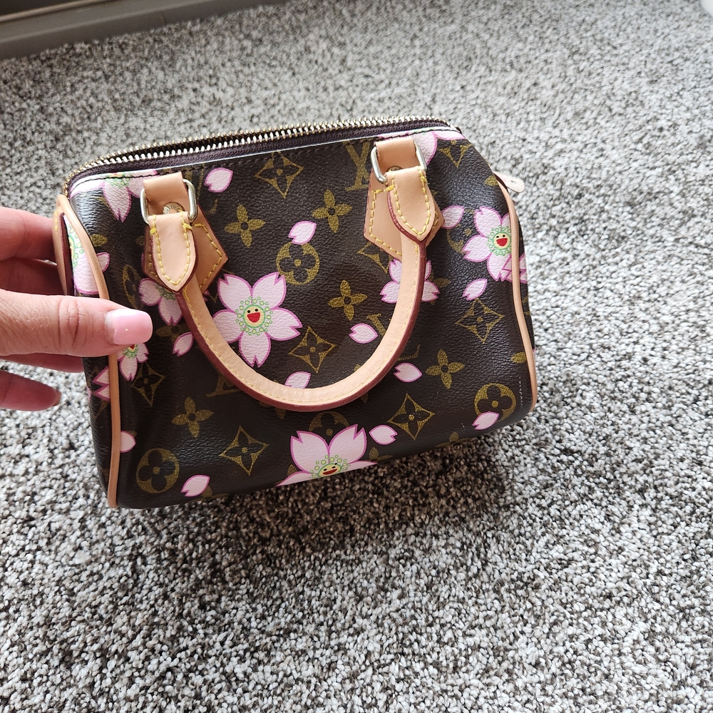 Louis Vuitton Kids Cherry Blossom Mini Bag with Monogram